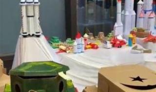 幼儿园国庆节手工作品