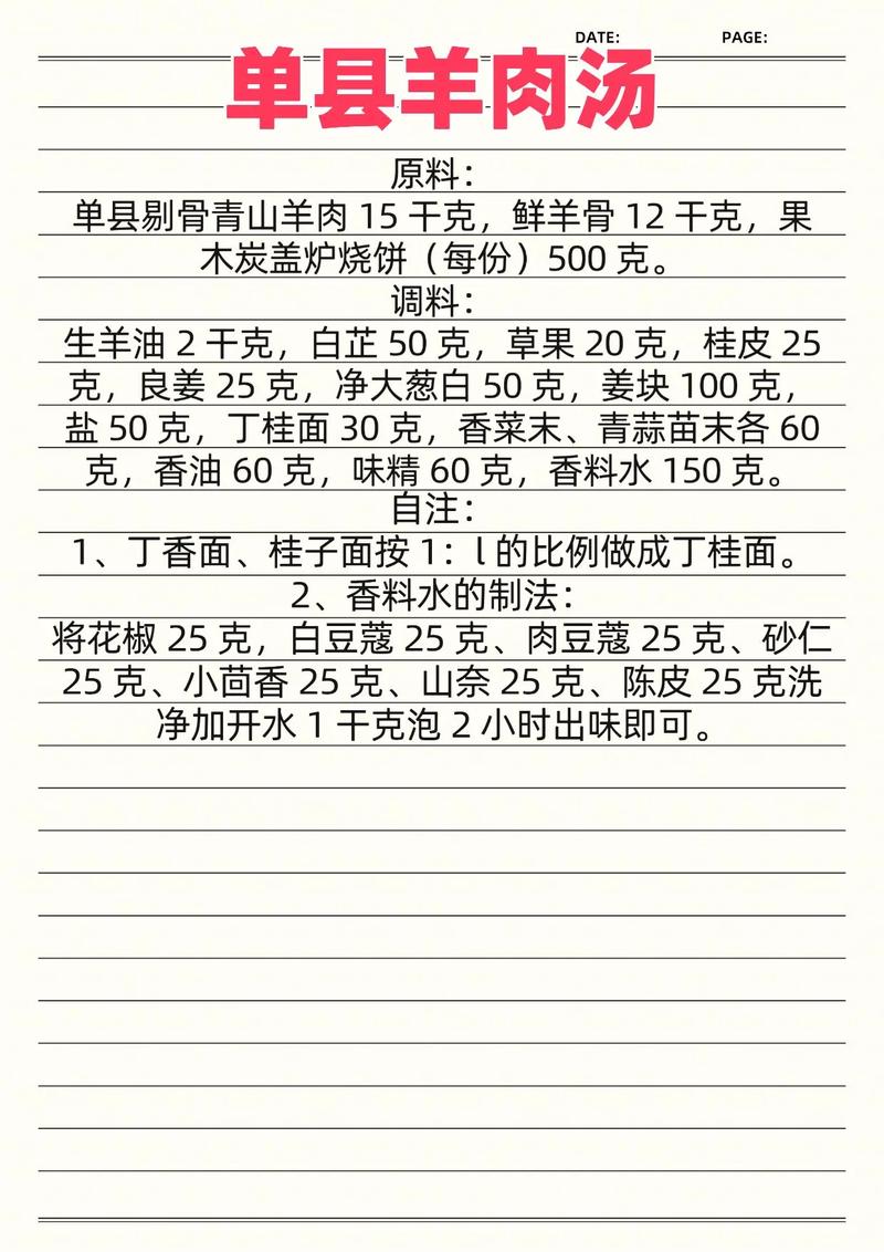 羊肉汤的做法（羊肉汤的做法及配料羊肉汤怎么熬）