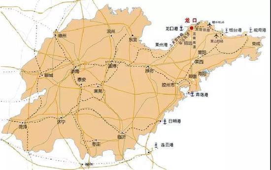 龙口地图（龙口地图全图高清）
