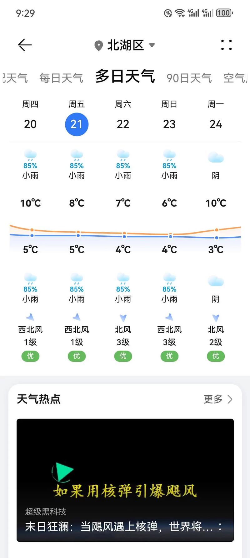湖南天气预报15天查询（湖南今日天气）
