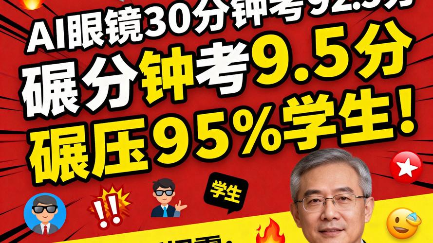 光烧钱不实用的AI眼镜,竟在考场中找到“场景”?专访港科大教授揭秘“作弊眼镜”诞生记