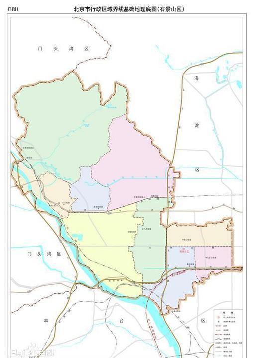石景山区地图（石景山区地图全图）