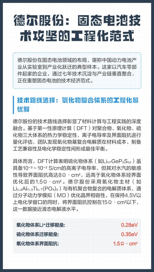 德尔股份：公司固态电池已经实现了连续化的试生产