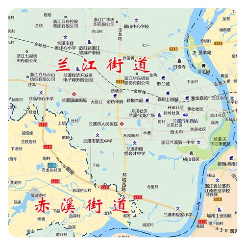 兰溪市地图（兰溪市地图全图可放大）