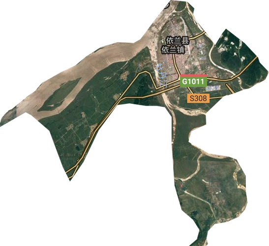 依兰县地图（黑龙江省依兰县地图）