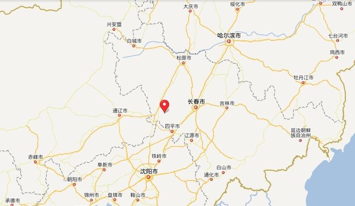 双辽市地图（双辽市地图高清版可放大）