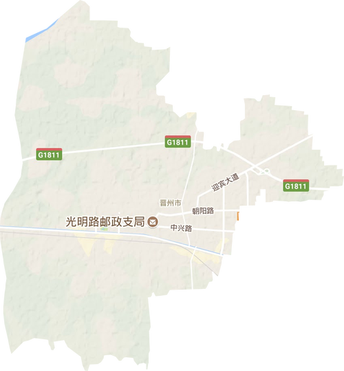 晋州地图(晋州地图高清卫星2019)