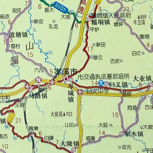 岑溪市地图（岑溪市地图详细地图）