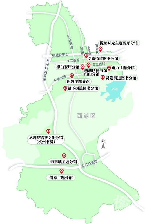 杭州市西湖区地图（杭州市西湖区地图全图）