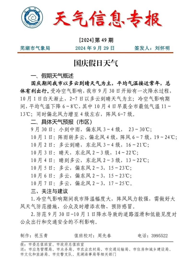 芜湖天气（芜湖天气预报20天查询）