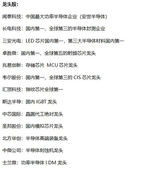 国产芯片龙头，集体走强