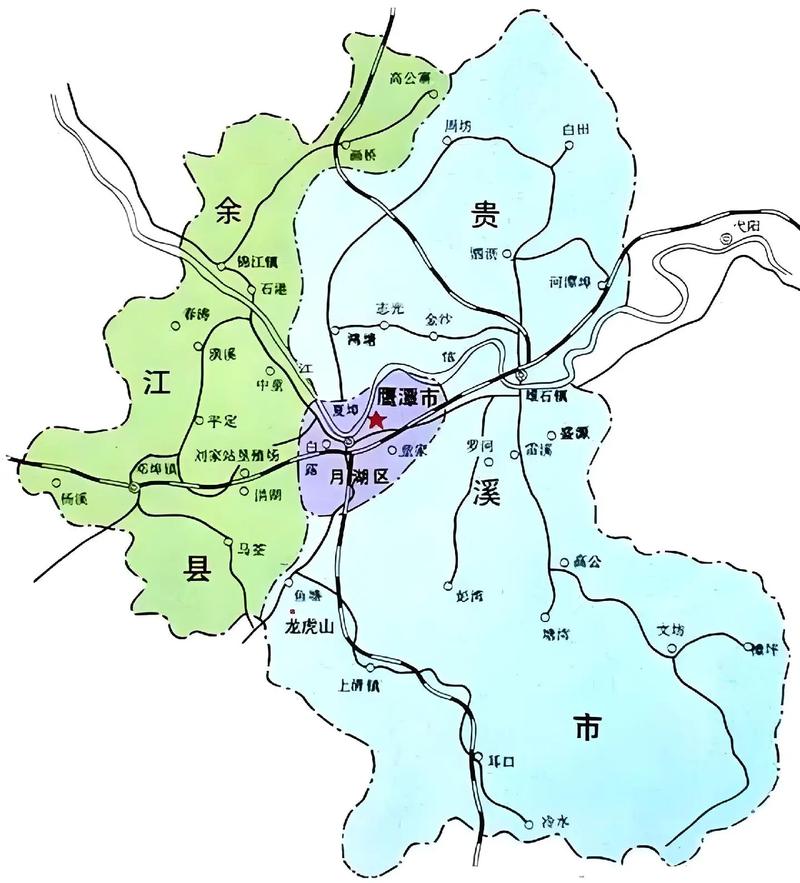 贵溪市地图（贵溪市地图简笔画）