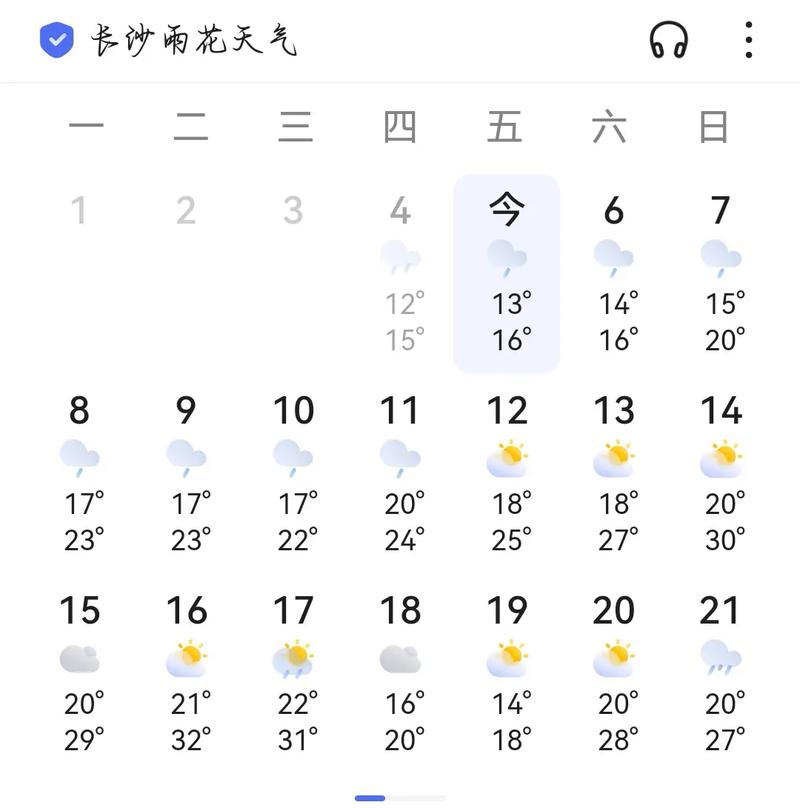 长汀天气预报（长沙天气预报）