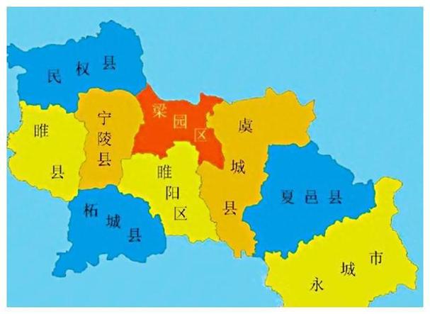 商丘市地图(商丘市地图全图可放大)