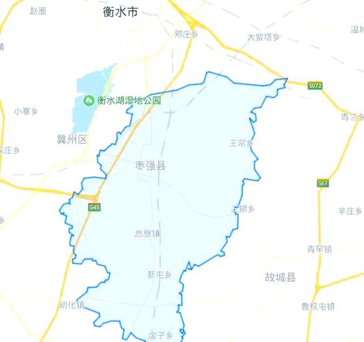 枣强地图(枣强地图查询)